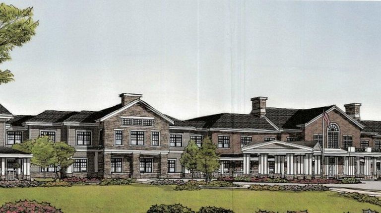 Rendering of the proposed assisted living facility in