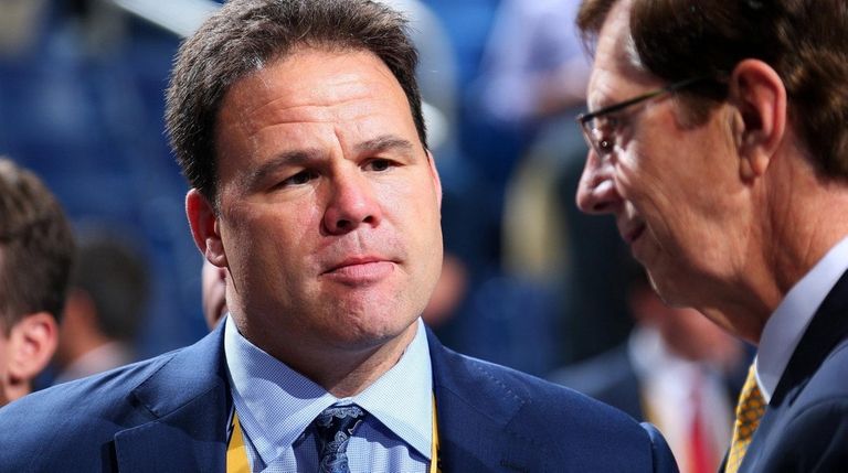 New York Rangers General Manager Jeff Gorton and