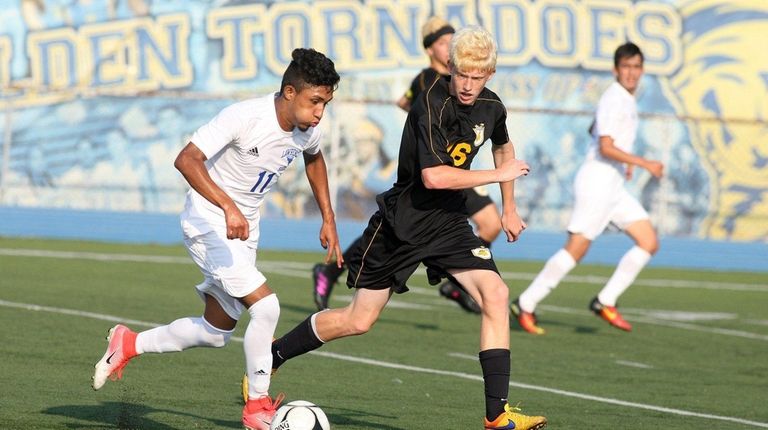 Lawrence's Mauricio scored two goals in the second