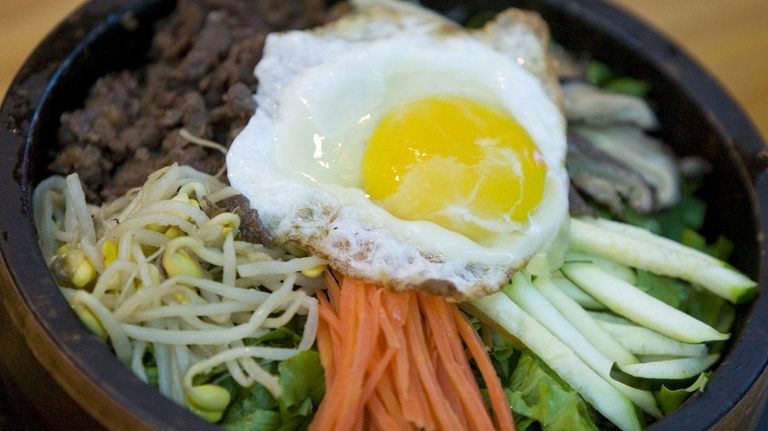 Dolsot bibimpap was one of the Korean specialties