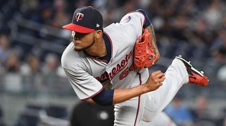 Twins starter Ervin Santana, whom the Yankees might
