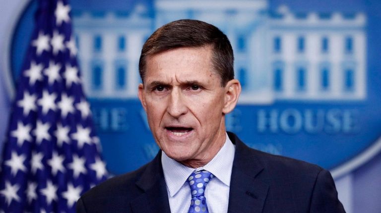 Former national security adviser Michael Flynn at the
