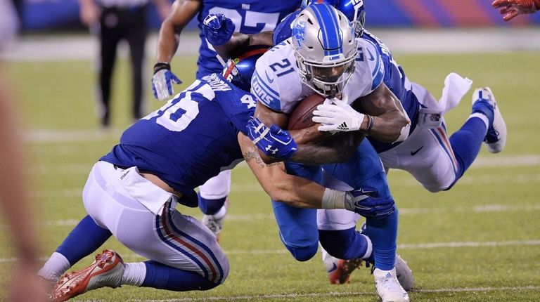 Giants defensive end Jason Pierre-Paul and linebacker Calvin