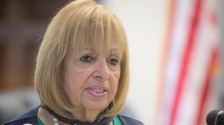 Islip Town Supervisor Angie Carpenter gives her 2017