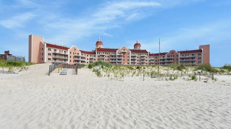 A duplex in the Lido Beach Towers complex,
