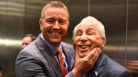 Kirk Herbstreit and Lee Corso at the New