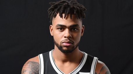 D'Angelo Russell of the Nets poses for a portrait