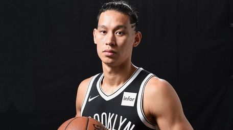 Jeremy Lin of the Brooklyn Nets poses for