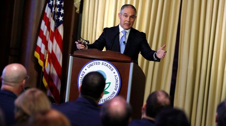 What Environmental Protection Agency Administrator Scott Pruitt Pruitt