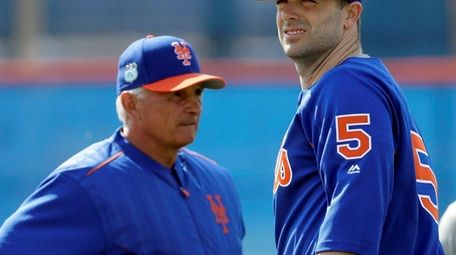 Mets manager Terry Collins and team captain David