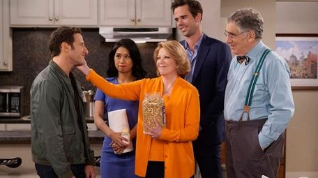 CBS' latest sitcom, "9JKL," stars Mark Feuerstein and