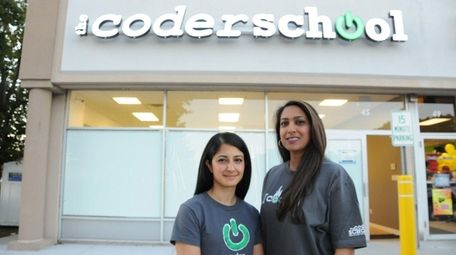 Nisha Bhalla, left, is senior adviser and Noreen