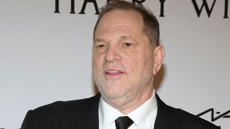 Harvey Weinstein attends amfAR's New York gala honoring