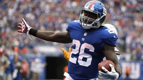 Giants' game plan relies on the run and Orleans Darkwa | Newsday
