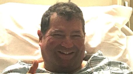Michael Diaz, of Huntington, at Norwalk Hospital in