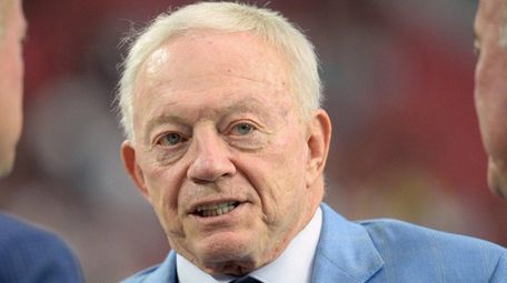 Dallas Cowboys owner Jerry Jones before the start