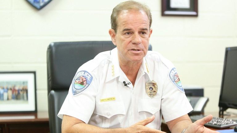 Southampton Police Chief Steven Skrynecki says new initiatives