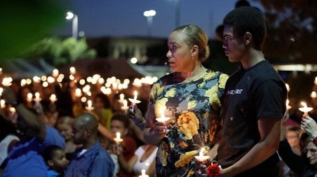 Veronica Hartfield, wife of policeman Charleston Hartfield, and