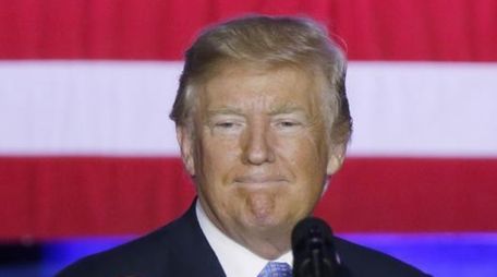 President Donald Trump in Indianapolis on Sept. 27,