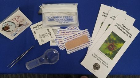 The 516 tick removal kits given to 145