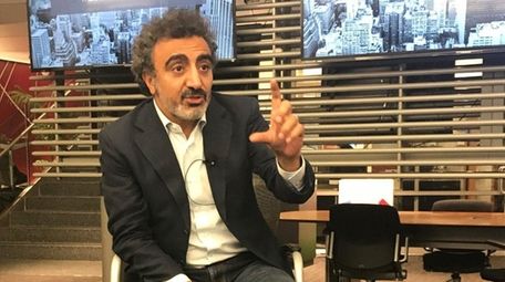 Hamdi Ulukaya, the founder of Chobani yogurt, says