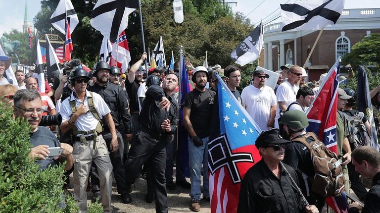 White nationalists, neo-Nazis, KKK and members of the