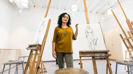 Reem Hussein, manager of The Manes Center, in