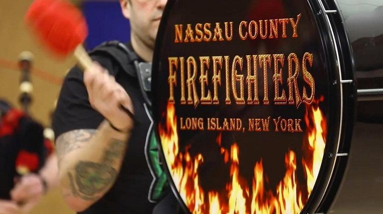 The Nassau County Firefighters Pipes and Drums Band