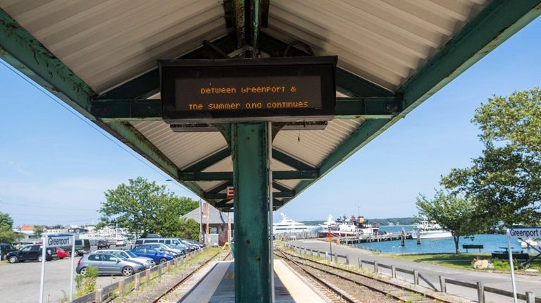 In Southold Town's new transportation initiative, buses in