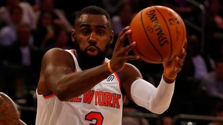 Tim Hardaway Jr. of the New York Knicks