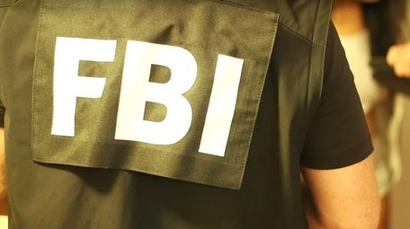 An FBI agent is seen in this undated