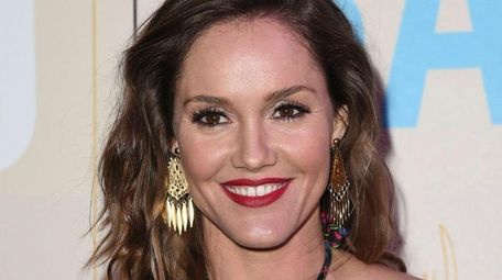 Erinn Hayes arrives at the Los Angeles premiere