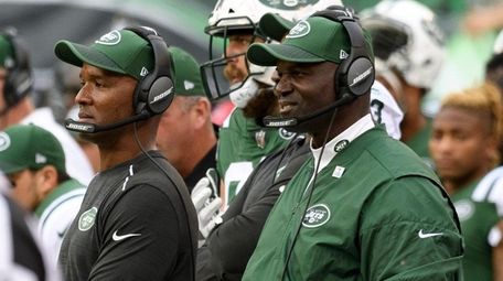 Jets head coach Todd Bowles during a game