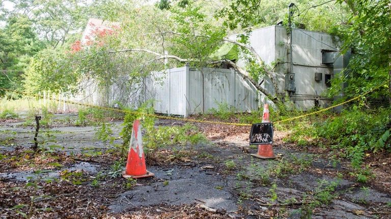 The site of the vacant Star Room nightclub