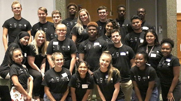 Walt Whitman High School students in Huntington Station