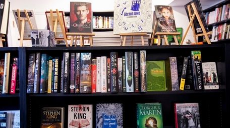 Bestsellers on display at Turn of the Corkscrew