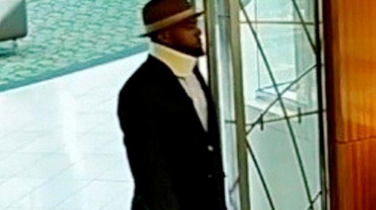 Suffolk police said the survelliance image above shows