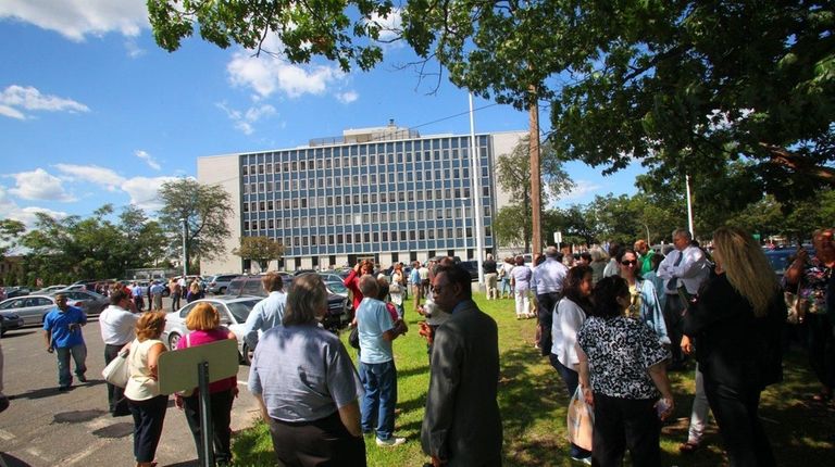 The office building of the Nassau County clerk