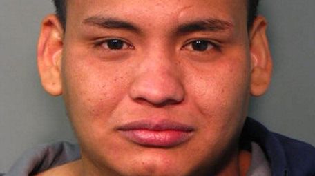 Yorlin Solorzano, 23, of Uniondale was arrested Tuesday,