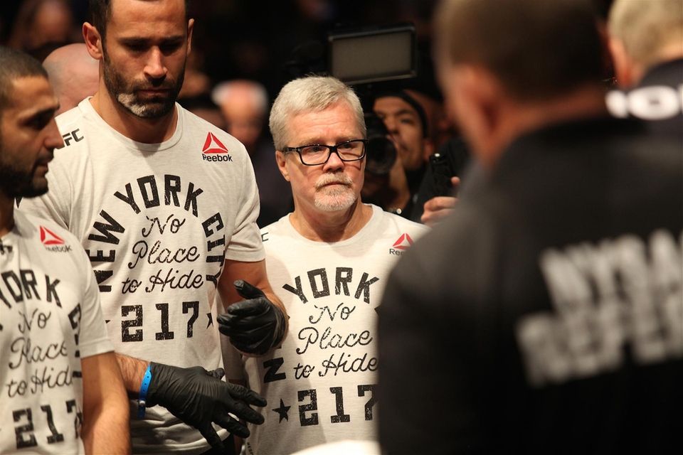 Hall of Fame boxing trainer Freddie Roach was