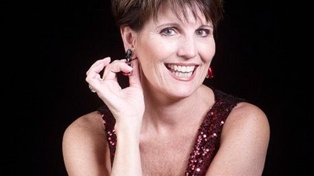 Lucie Arnaz performs at Adelphi University.