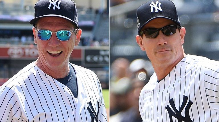 David Cone, left, and John Flaherty have expressed