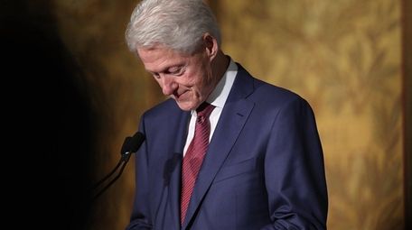 Former President Bill Clinton speaks at Georgetown