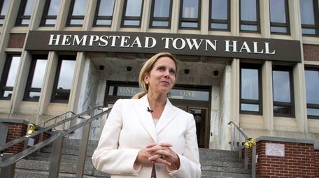 Incoming Democratic Hempstead Town Supervisor Laura Gillen