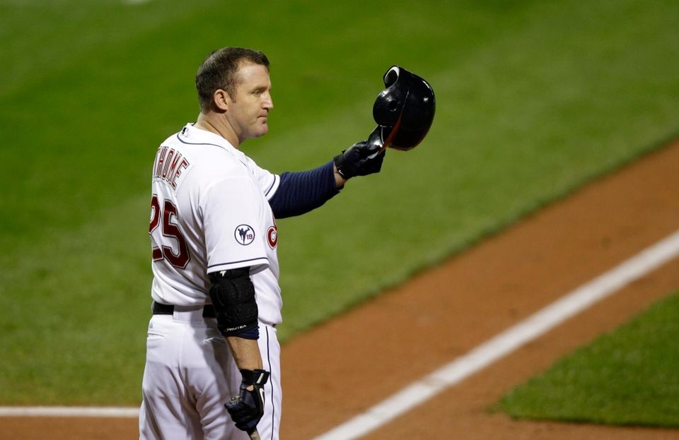 Jim Thome played the majority of his 22-year