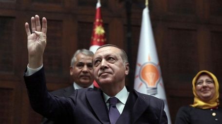 Eyes are on Turkey's President Recep Tayyip Erdogan,