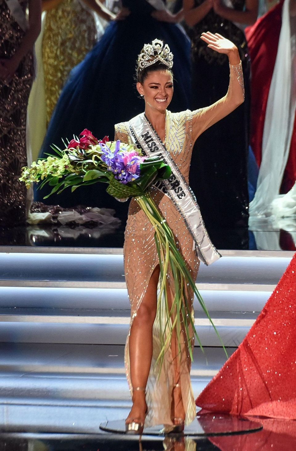 Miss South Africa 2017, Demi-Leigh Nel-Peters, is crowned