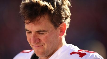 Eli Manning of the New York Giants against the
