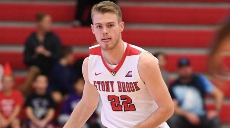 Stony Brook guard Bryan Sekunda had all of