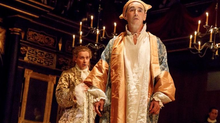 Iestyn Davies sings as Farinelli in a scene